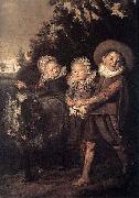 Frans Hals Group of Children WGA Germany oil painting artist